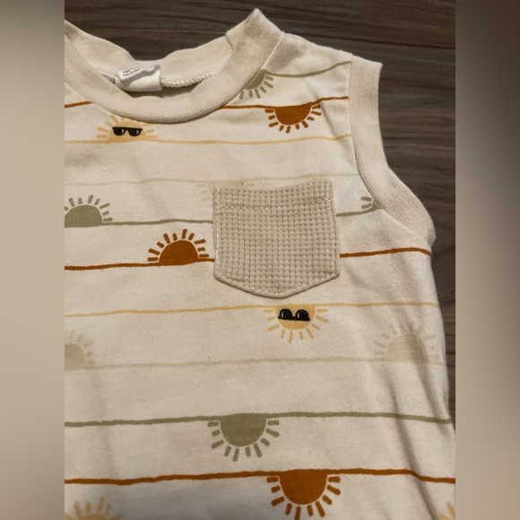 Pl Baby Sunshine Bohemian Patterned Baby Romper size 3M - Picture 3 of 5